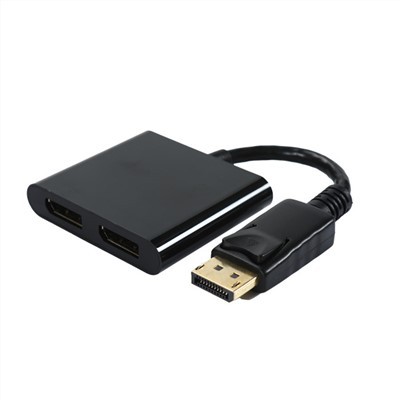 DisplayPort-i kahe DisplayPort-adapteri konverter