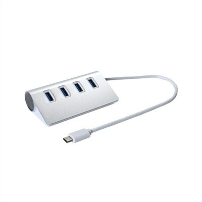 Tüüp C 3.1 HUB koos 4-pordiga USB 3.0