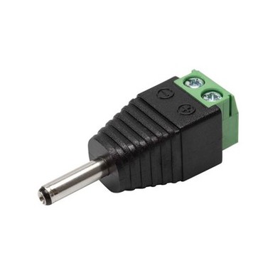 Isane DC tünni toitepistik Keeratav juhtmeühenduse klemmiplokk