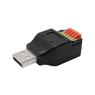 OEM-i USB2.{1}} Isast vedruga 5 kontaktiga klemmiploki adapter