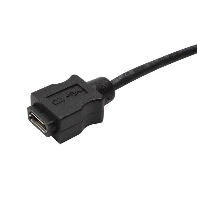 USB Micro B Female To 5pins Terminal Block Adapter Cable With Push Button